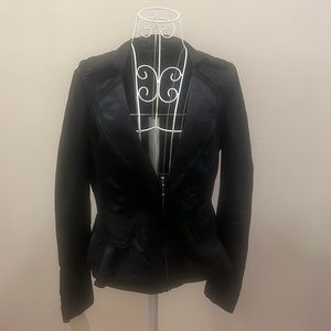 A black blazer